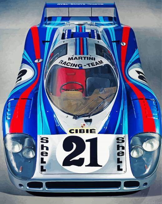 The Martini Racing Car Painting By Numberss.png