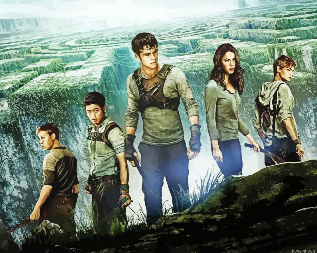 The Maze Runner Movie Painting By Numberss.png