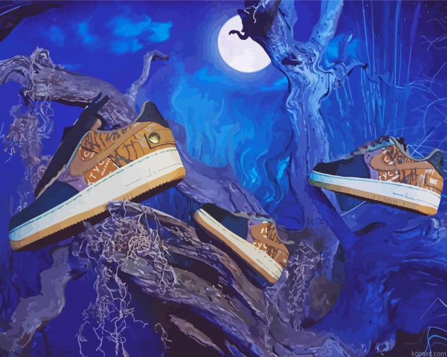 The Nike Air Force Painting By Numberss.png