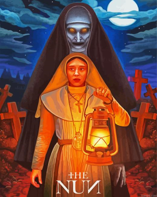 The Nun Movie Painting By Numberss.png