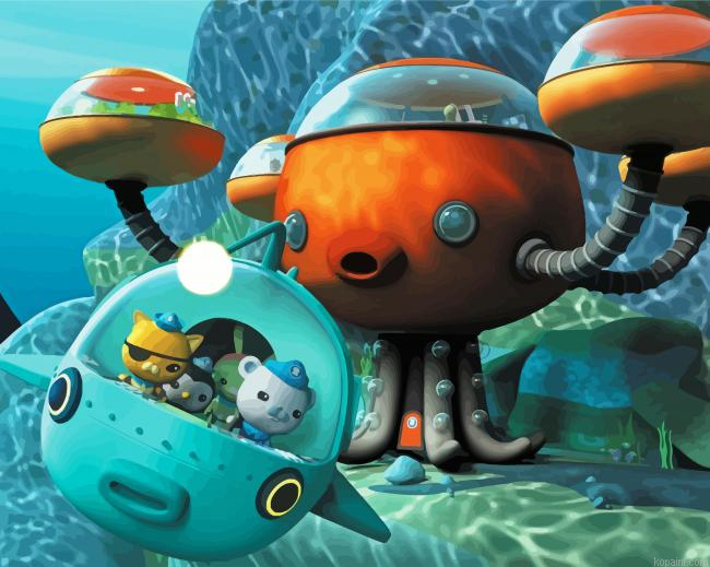 The Octonauts Animation Painting By Numberss.png
