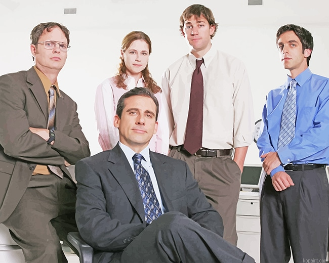 The Office Sitcom Characters New Painting By Numberss.png