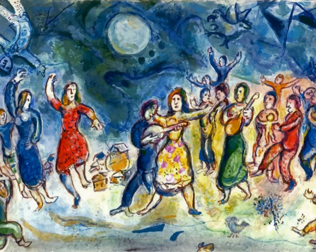 The Party Of The Town Paint By Numbers