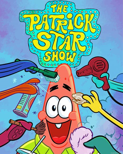 The Patrick Star Show Painting By Numberss.png