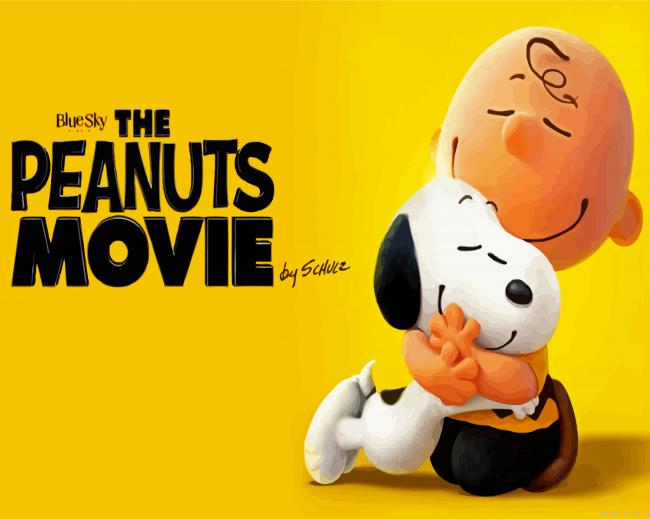 The Peanuts Movie Poster Painting By Numberss.png