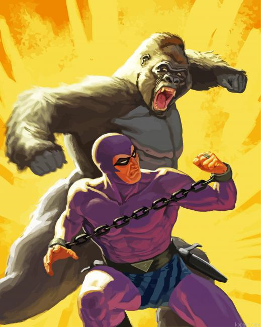 The Phantom Movie Paint By Numbers