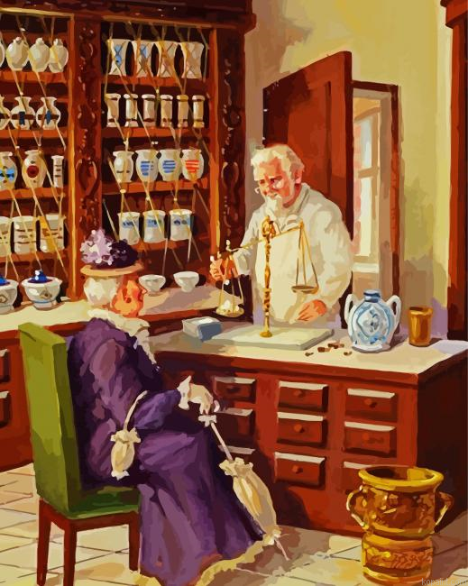 The Pharmacist Painting By Numberss.png