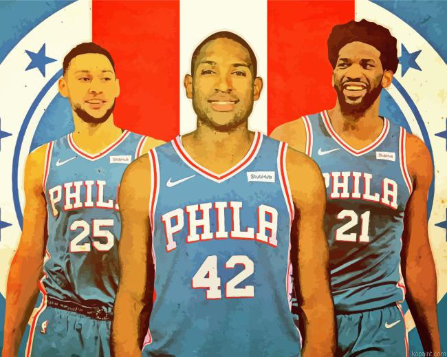 The Philadelphia 76ers Players Painting By Numberss.png