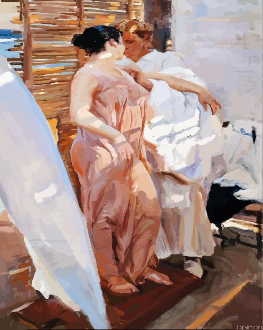 The Pink Robe Sorolla Paint By Numbers.png