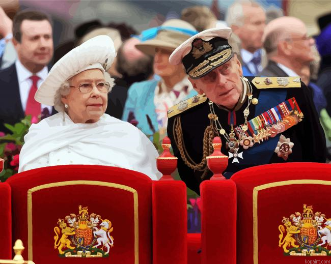 The Queen And Prince Philip Painting By Numberss.png