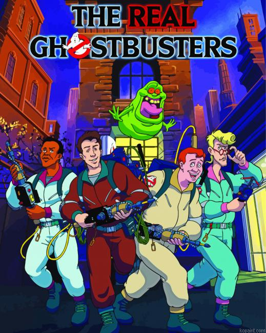 The Real Ghostbusters Animated Serie Paint By Numbers.png