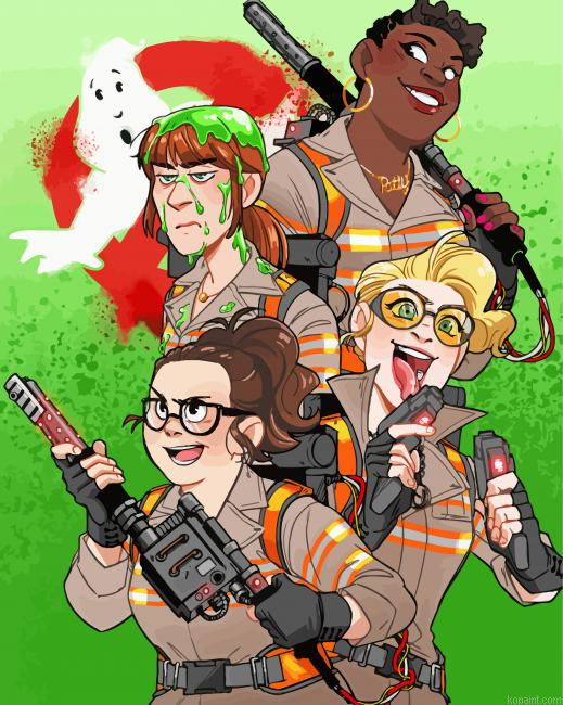The Real Ghostbusters Animation Paint By Numbers.png