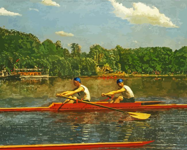 The Rowers Art Painting By Numberss.png