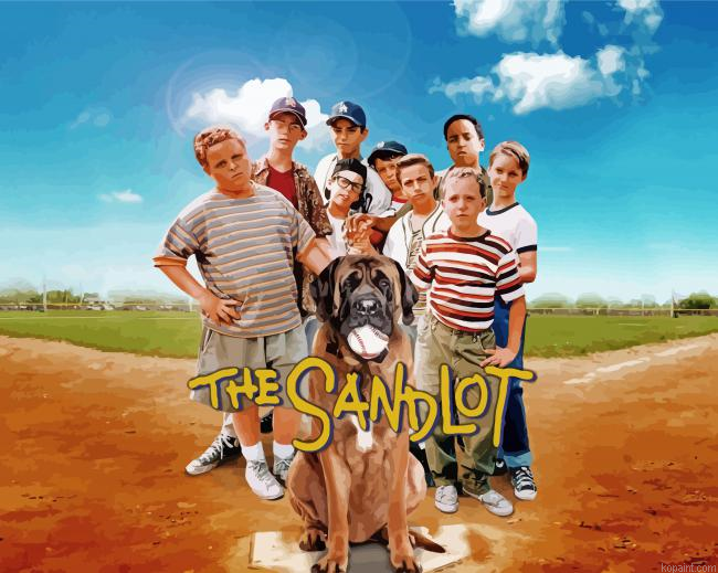 The Sandlot Movie Poster Painting By Numberss.png
