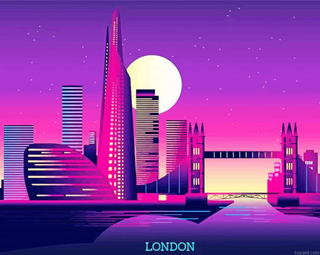 The Shard London Paint By Numbers