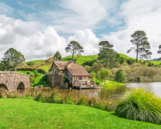 The Shire Illustration Painting By Numberss.png