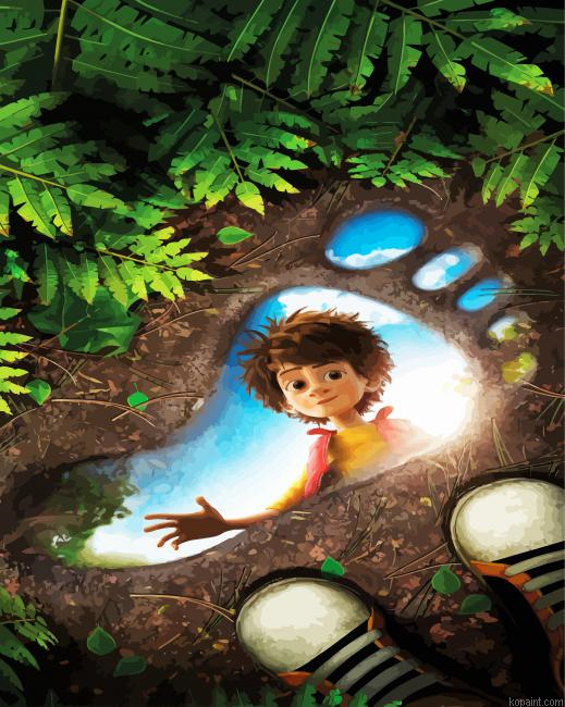 The Son Of Bigfoot Painting By Numberss.png