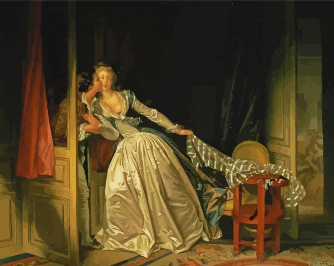 The Stolen Kiss Painting By Numberss.png