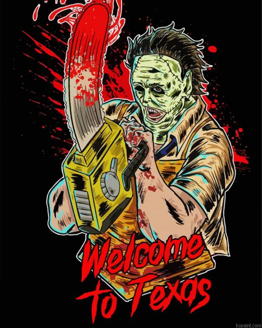 The Texas Chain Saw Massacre Leatherface Painting By Numberss.png