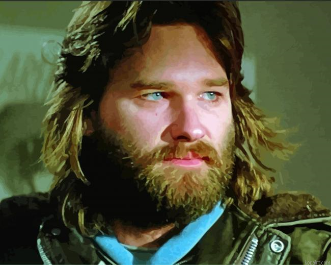 The Thing Horror Movie Actor Painting By Numberss.png