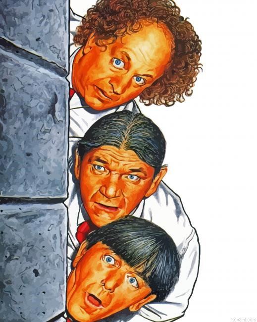 The Three Stooges Painting By Numberss.png