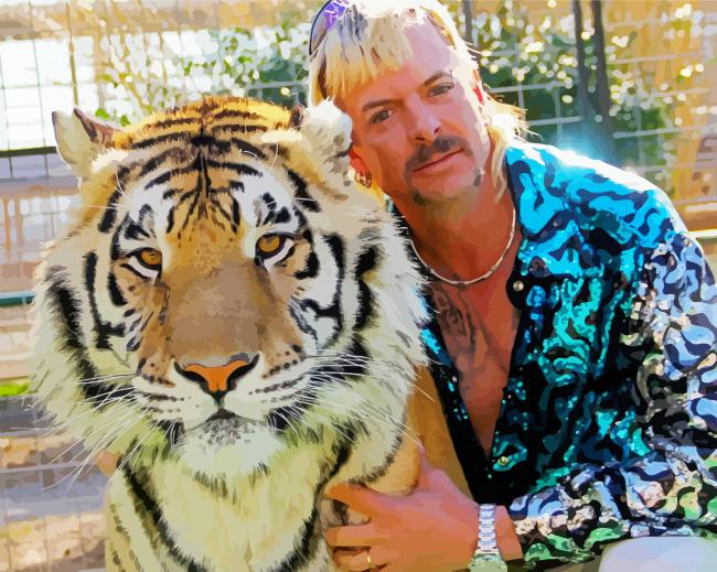 The Tiger King Joey Exsotic Paint By Numbers