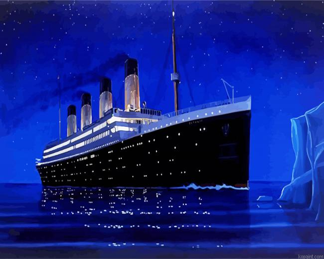 The Titanic Ship Paint By Numbers.png