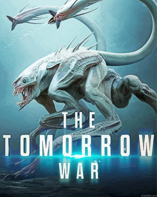 The Tomorrow War Movie Poster Painting By Numberss.png