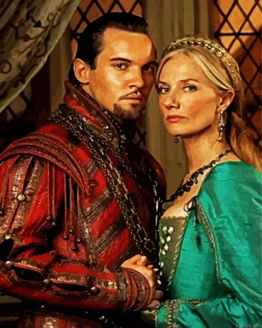 The Tudors Paint by Numbers