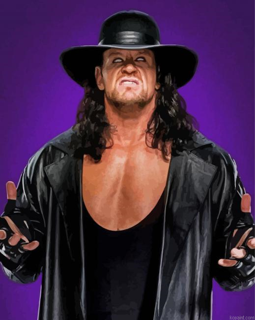 The Undertaker Paint By Numbers