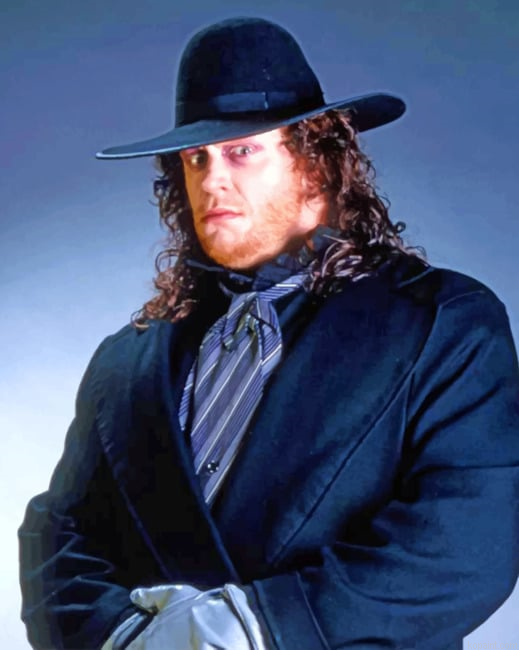 The Undertaker Wrestler Painting By Numberss.png