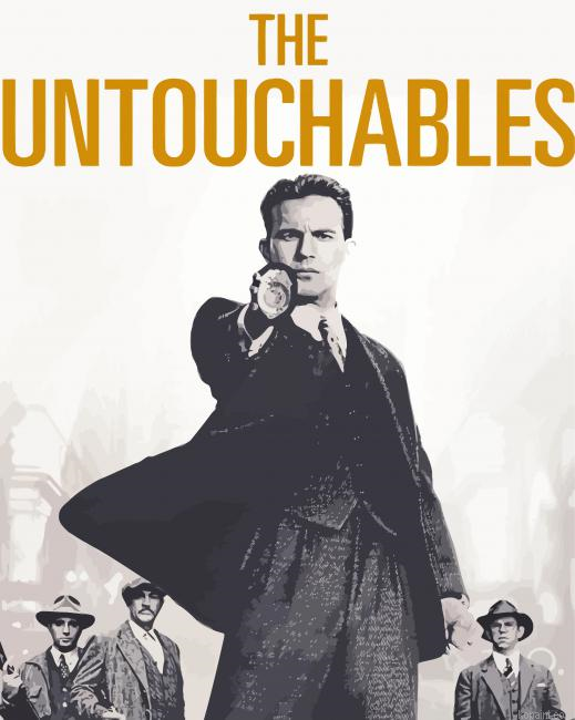 The Untouchables Movie Poster Painting By Numberss.png