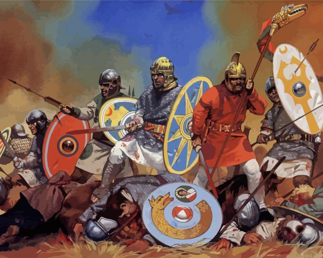 The Vandals Battle Paint By Numbers
