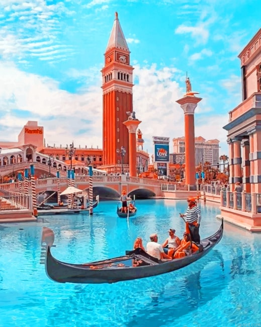 The Venetian Las Vegas Cities Painting By Numberss.png