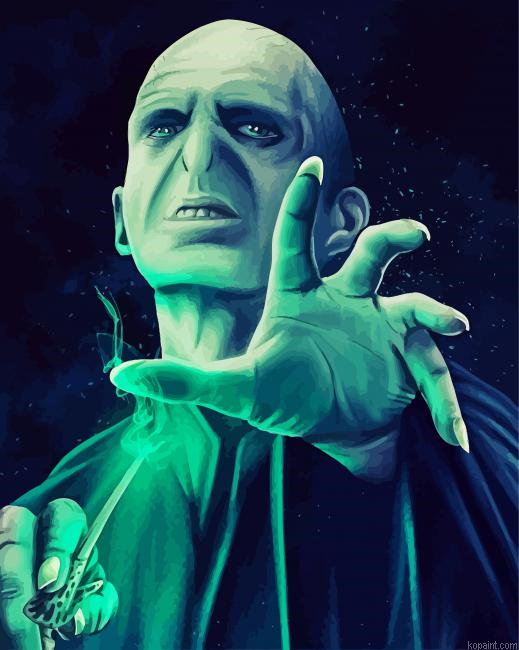 The Villain Voldemort Illustration Painting By Numberss.png