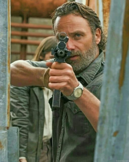The Walking Dead Rick Grimes Painting By Numberss.png