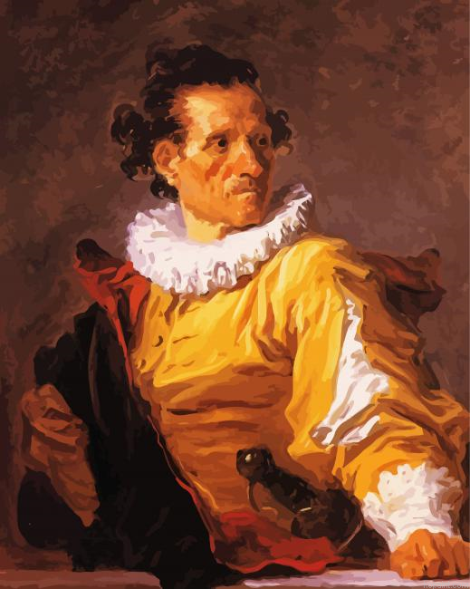 The Warrior Fragonard Painting By Numberss.png