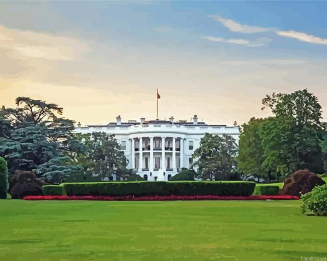 The White House Painting By Numberss.png
