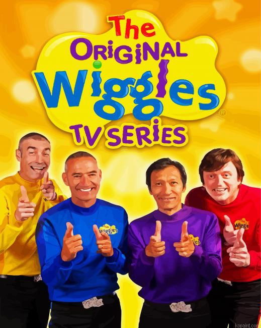 The Wiggles Poster Paint By Numbers.png