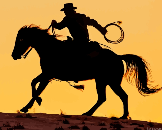 The Wild West Paint By Numbers