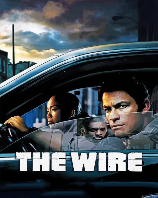 The Wire Poster Painting By Numberss.png