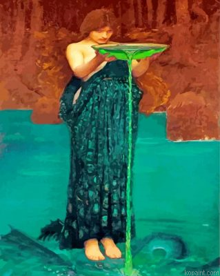 The Witch William Waterhouse Painting By Numberss.png