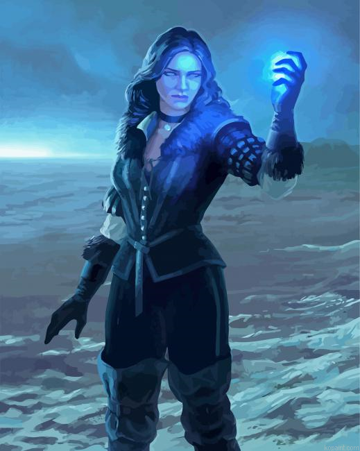 The Witcher Yennefer Painting By Numberss.png