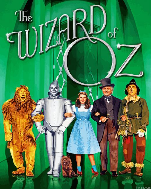 The Wizard Of Oz Poster Painting By Numberss.png