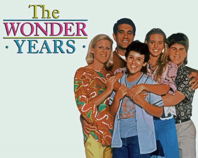 The Wonder Years Poster Painting By Numberss.png