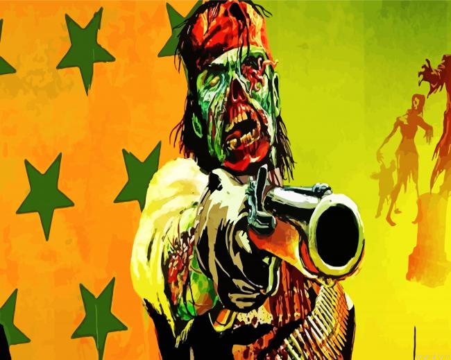 The Zombie Gunslinger Painting By Numberss.png