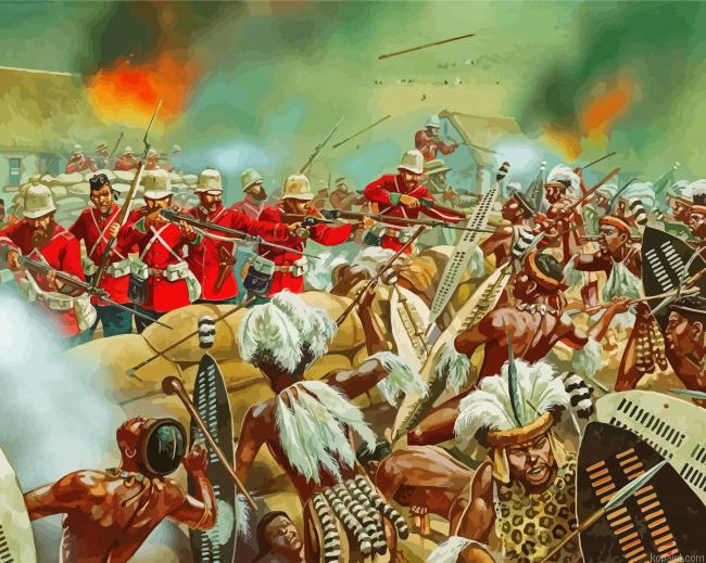 The Zulu War Painting By Numberss.png