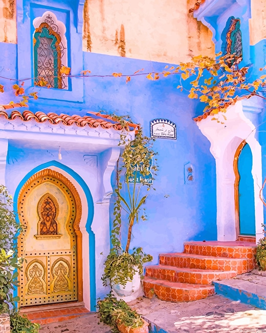 The Blue Pearl Morocco New Painting By Numberss.png