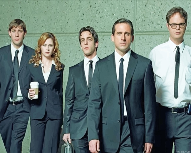 The Office Characters New Painting By Numberss.png