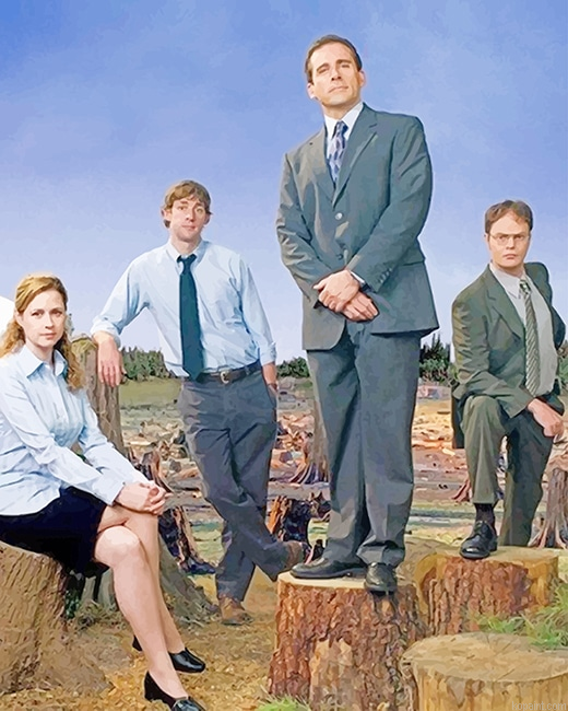 The Office Sitcom New Painting By Numberss.png